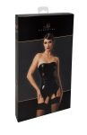 Корсет з підв'язками для панчіх Noir Handmade F381 Dominae Venom PVC corset-belt 3XL