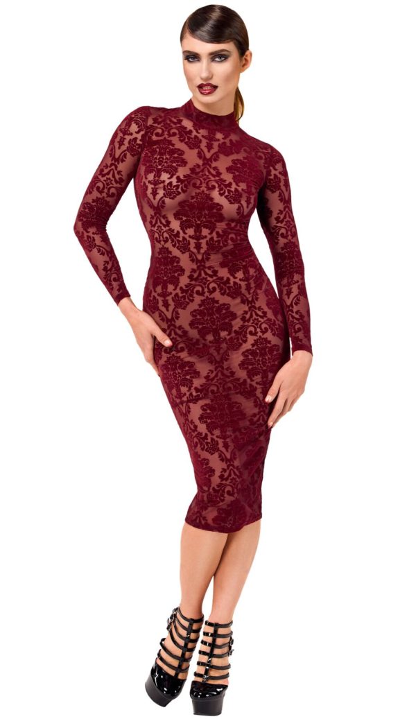 Сукня Noir Handmade F384 Kink Royal midi dress