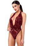 Боді Noir Handmade F386 Kink Royal cascade bodysuit