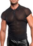 Чоловіче поло Noir Handmade H082 Onyx veil polo