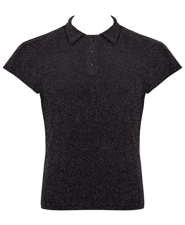Чоловіче поло Noir Handmade H082 Onyx veil polo