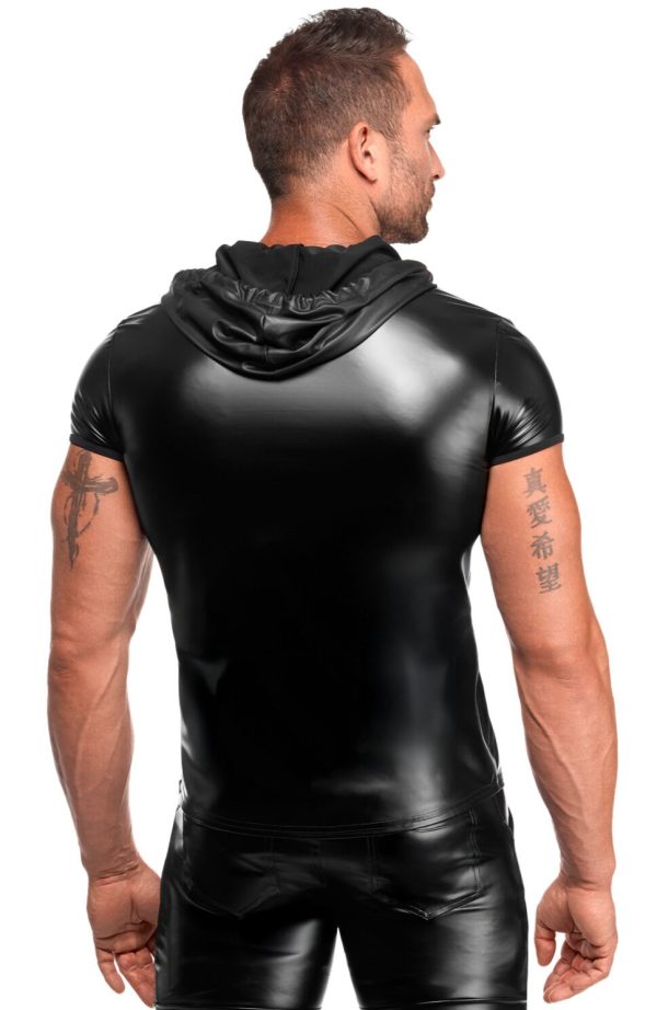 Чоловіча футболка з капюшоном Noir Handmade H085 Vexen hooded T-shirt