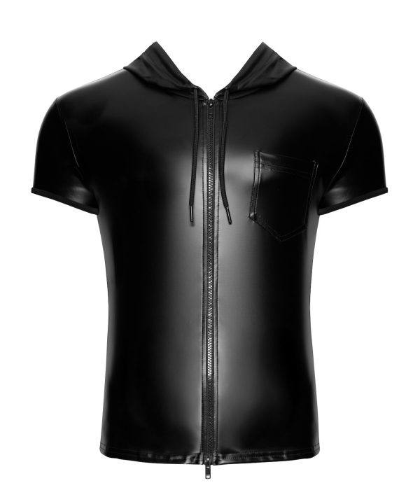 Чоловіча футболка з капюшоном Noir Handmade H085 Vexen hooded T-shirt