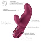 Вибратор-кролик Fun Factory MISS BI Wine 2 независимых мотора, диаметр 4,2 см