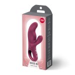 Вибратор-кролик Fun Factory MISS BI Wine 2 независимых мотора, диаметр 4,2 см