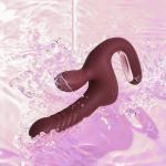 Смарт-пульсатор Magic Motion Magic Duet Bordeaux, подвійний, 10 режимів пульсації, 10 режимів вібрації