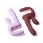 Смарт-пульсатор Magic Motion Magic Duet Bordeaux, подвійний, 10 режимів пульсації, 10 режимів вібрації