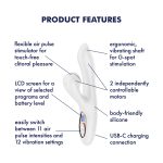 Вакуумний вібратор-кролик Satisfyer Pro+ G-Spot Generation 2