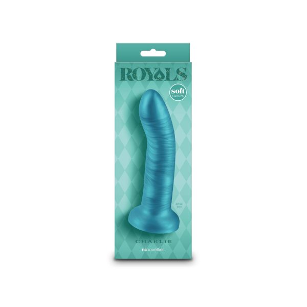 Дилдо NS Novelties Royals - 6" Charlie - Metallic