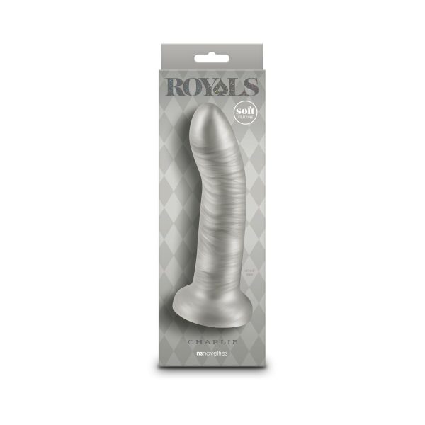 Дилдо NS Novelties Royals - 7" Charlie - Metallic Champagne