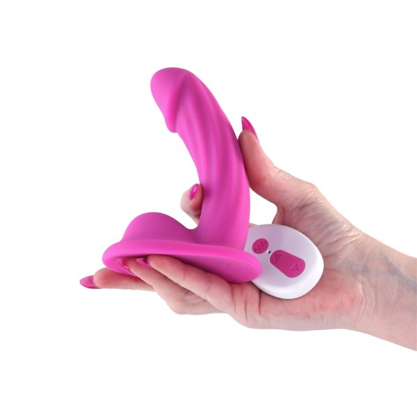 Дилдо с вибрацией NS Novelties Colours - Curve - Vibrating - 5" Dildo