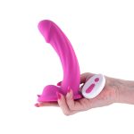 Дилдо с вибрацией NS Novelties Colours - Curve - Vibrating - 6" Dildo