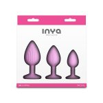 Набор анальных пробок NS Novelties INYA - Triple Ace Kit - Blush