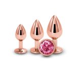 Набор анальных пробок NS Novelties Rear Assets - Trainer Kit - - Gem