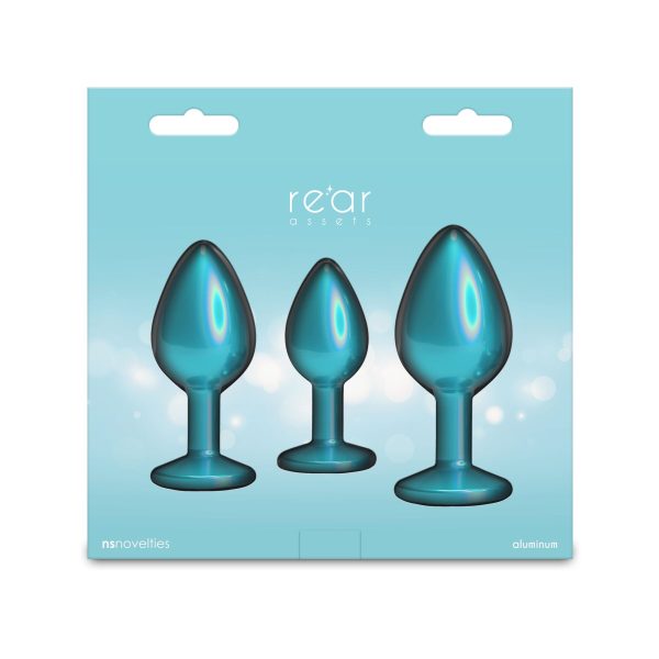 Набор анальных пробок NS Novelties Rear Assets - Trainer Kit - Iridescent - Gem