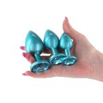Набор анальных пробок NS Novelties Rear Assets - Trainer Kit - Iridescent - Gem