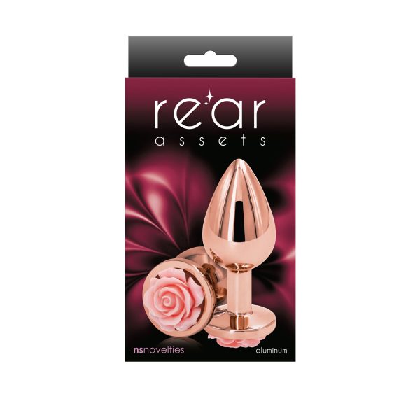 Анальна пробка NS Novelties Rear Assets - Rose - Medium