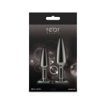 Набор анальных пробок NS Novelties Rear Assets - Tapered Trainer Kit - Gunmetal