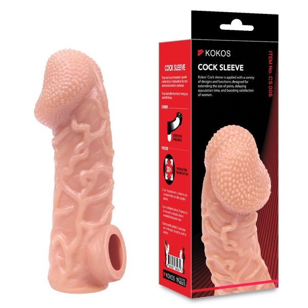 Насадка на член Kokos Cock Sleeve CS 006