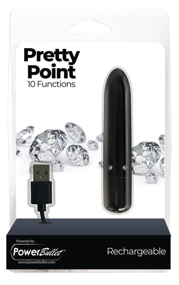 Вибропуля PowerBullet - Pretty Point Rechargeable Bullet
