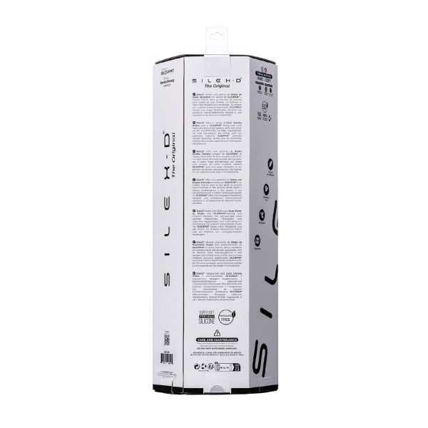 Фаллоимитатор SilexD Kingston (MODEL 15in), двухслойный, силикон+Silexpan, диаметр 7 см