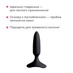 Анальна смарт-вібропробка Lovense Hush 2, розмір
