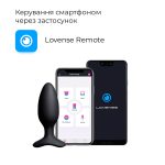 Анальна смарт-вібропробка Lovense Hush 2, розмір