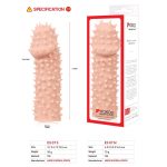 Насадка на член Kokos Extreme Sleeve ES.07 розмір потовщувальна, стимуляція точки G