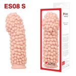Насадка на член Kokos Extreme Sleeve ES.08 размер утолщающая, стимулирующий рельеф
