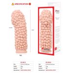 Насадка на член Kokos Extreme Sleeve ES.08 размер утолщающая, стимулирующий рельеф