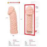 Насадка на член Kokos Extreme Sleeve ES.10 розмір потовщувальна, стимулювальний рельєф