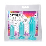 Набор анальных пробок Doc Johnson Crystal Jellies - Anal Starter Kit