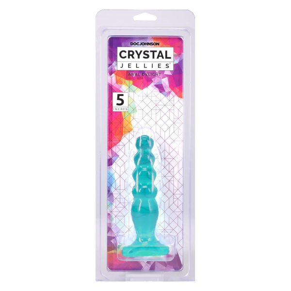 Дилдо Doc Johnson Crystal Jellies - Anal Delight - 5 Inch