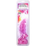Фентезійний фалоімітатор Doc Johnson Crystal Jellies - Invader Dong 8.5 Inch