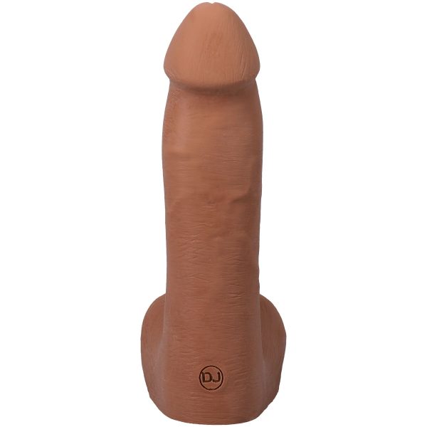 Фаллоимитатор Doc Johnson The Realistic Cock ULTRASKYN - 7 Inch with Balls Caramel