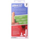 Фаллоимитатор Doc Johnson The Realistic Cock ULTRASKYN - 7 Inch with Balls Chocolate
