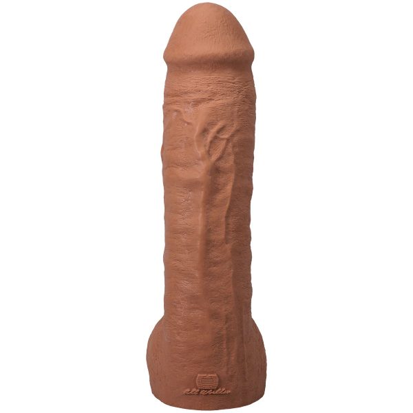 Фаллоимитатор Doc Johnson The Realistic Cock ULTRASKYN - 12 Inch Hung with Balls Caramel