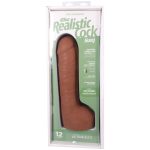 Фаллоимитатор Doc Johnson The Realistic Cock ULTRASKYN - 12 Inch Hung with Balls Caramel