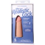 Фаллоимитатор Doc Johnson The Realistic Cock ULTRASKYN - 5 Inch Vanilla