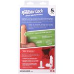 Фаллоимитатор Doc Johnson The Realistic Cock ULTRASKYN - 5 Inch with Balls Chocolate