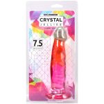 Фаллоимитатор Doc Johnson Crystal Jellies - 7.5 Inch Classic Dong - Rainbow