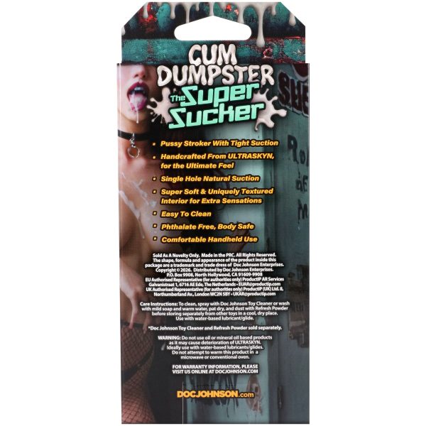 Мастурбатор Doc Johnson The Super Sucker Cum Dumpster