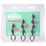 Набір анальних іграшок Doc Johnson Mood Naughty Contour Beads Trainer Set