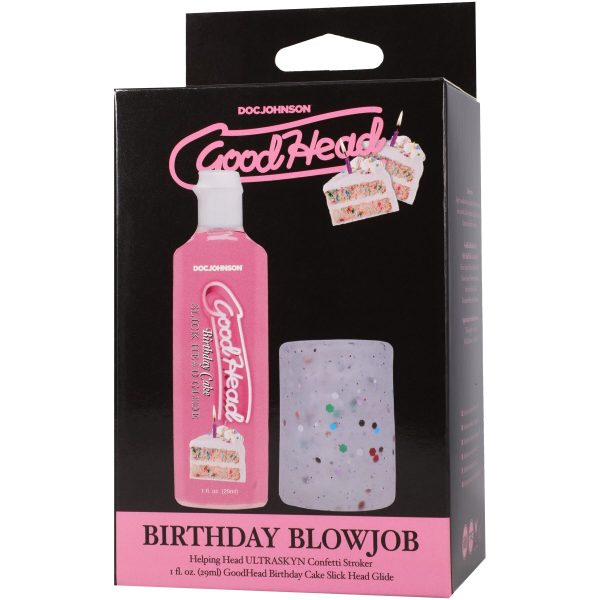 Набор для минета Doc Johnson GoodHead Birthday Blowjob Kit