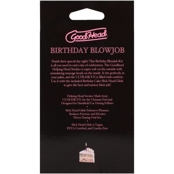 Набор для минета Doc Johnson GoodHead Birthday Blowjob Kit
