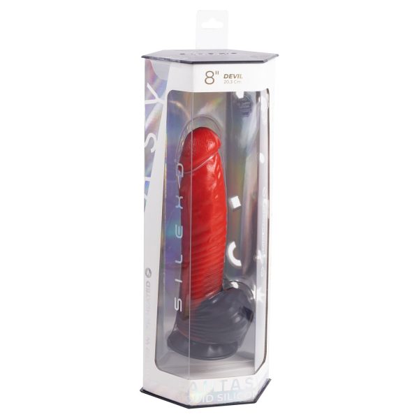 Фаллоимитатор SilexD Fantasy Liquid Silicone Devil 8in