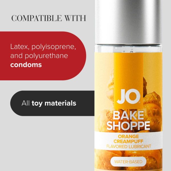 Лубрикант на водній основі JO Bake Shoppe - Creampuff 60 мл, без цукру та парабенів
