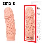Насадка на член Kokos Extreme Sleeve ES.12 размер утолщающая, стимулирующий рельеф