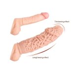 Насадка на член Kokos Extreme Sleeve ES.12 размер утолщающая, стимулирующий рельеф