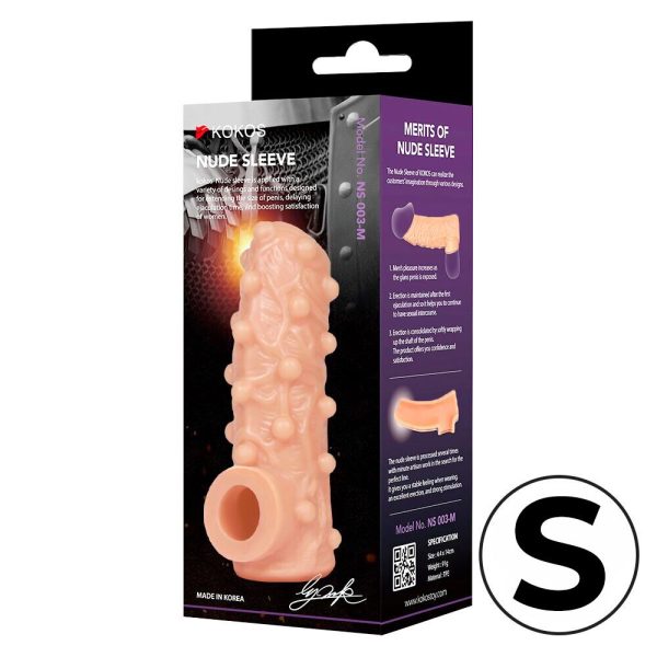 Насадка на член Kokos Nude Sleeve NS 003